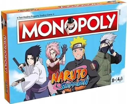 Winning Moves Gra Monopoly Naruto