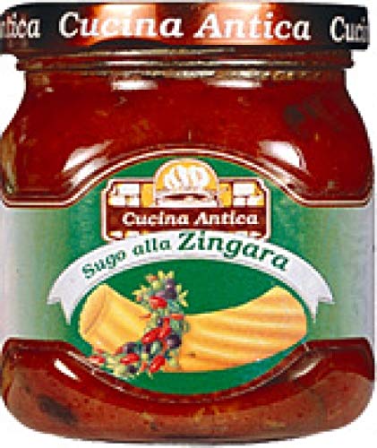 Cucina Antica - "Zingara" Sauce with Olives and Vegetables - 200 g (Pack of 2 Cover