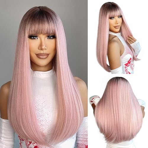 Ombre Pink Wig
