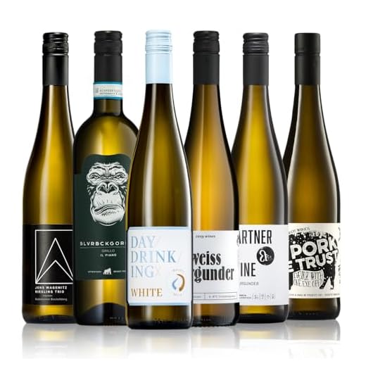 GEILE WEINE Weinpaket Weißwein (6 x 0,75) Probierpaket mit Weisswein von Winzern aus Deutschland, Frankreich und Italien