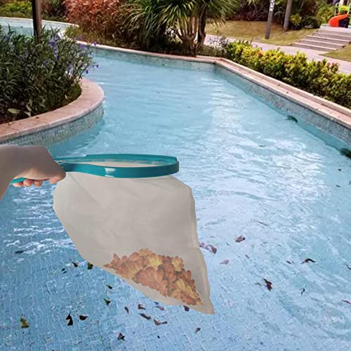 folhas piscina com saco reprofunda, ancinho folhas com bolreprofunda para acessórios piscina, repara