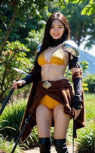 AI美女 ビキニアーマーの騎士様 野外演習で浮かれてます: ビキニアーマー