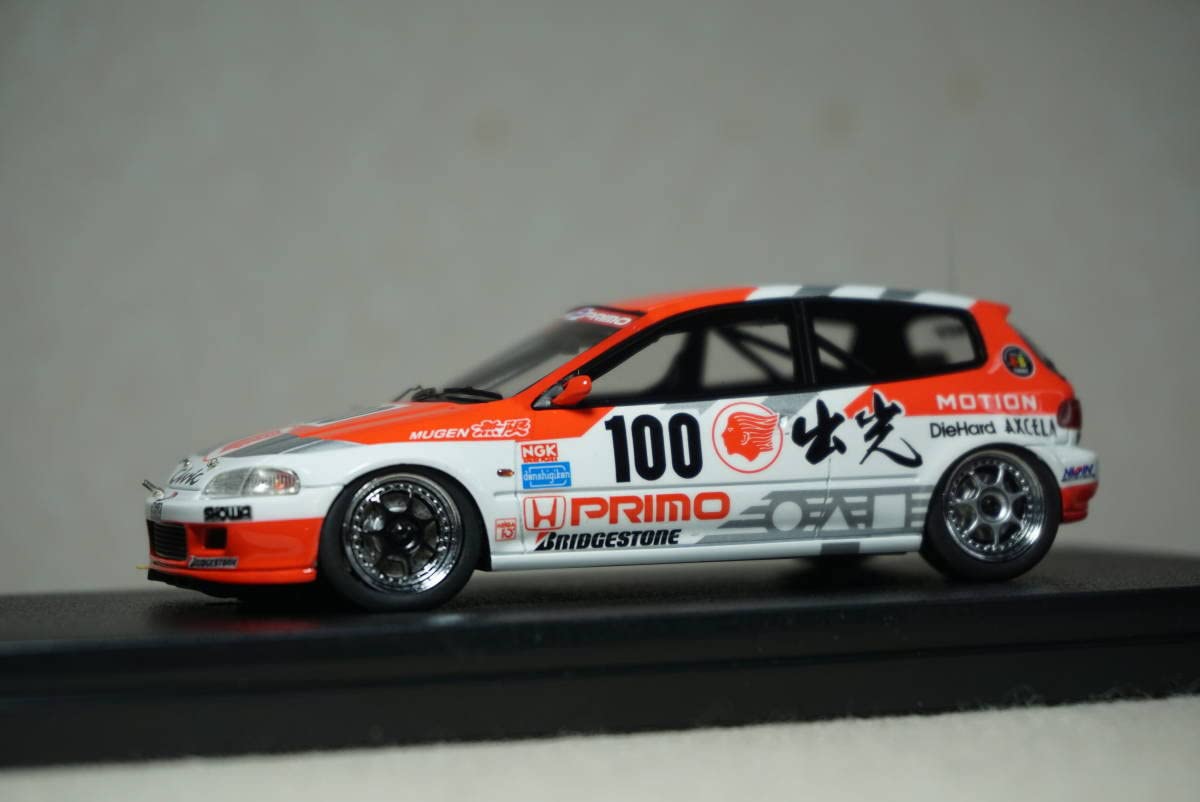 Amazon | 1/43 グループA 最終年 中子 岡田 hpi HONDA CIVIC MUGEN 