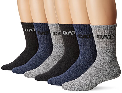 Caterpillar Men's Cap Sock Bundle, Black, One Size