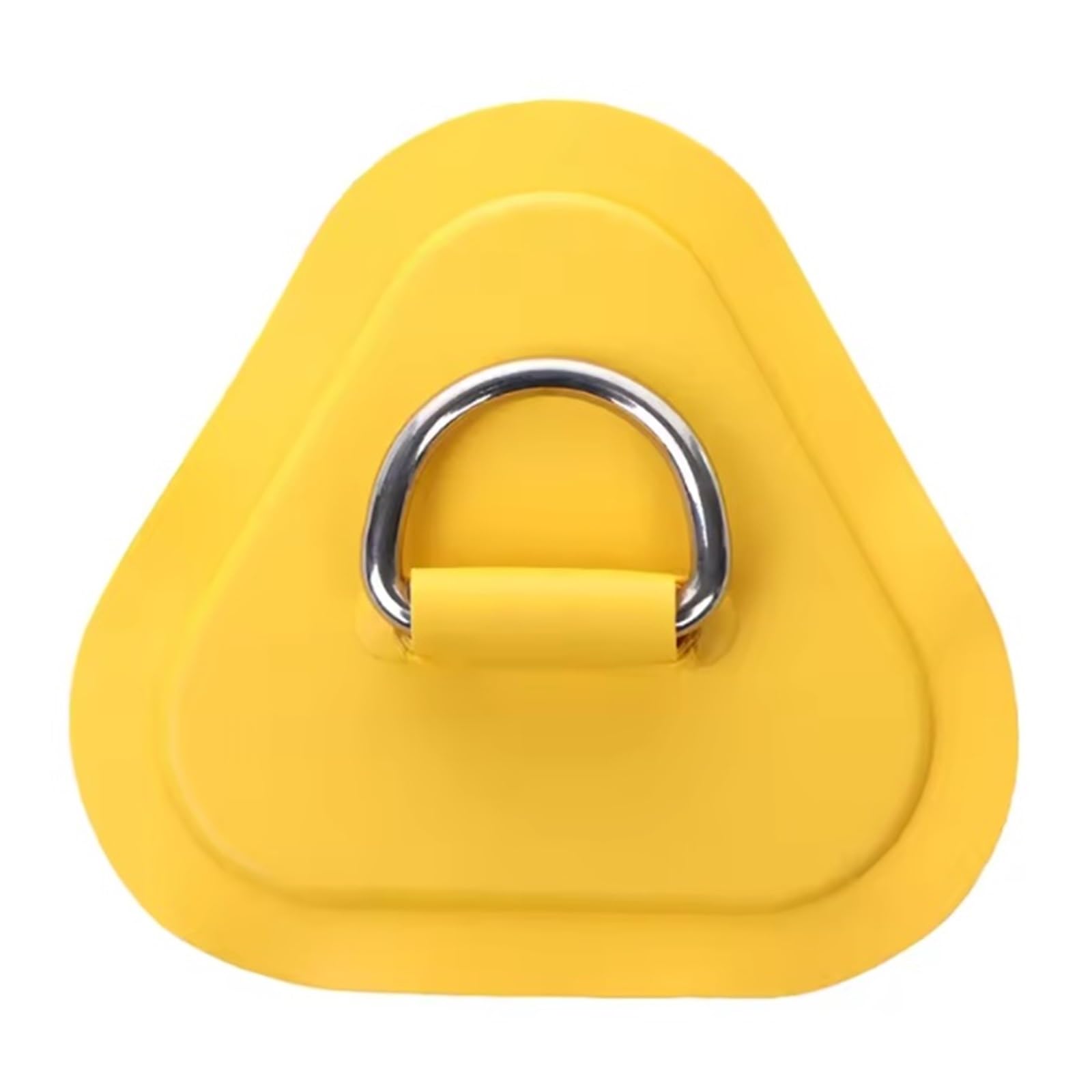 Kajak Deck Loop 10PC Surfboard Schlauchboot Boot PVC Patch mit Edelstahl Dreieck D-Ring Aufblasbares Kanu Deck Takelage für Kajak Kanu Boot Angeln Zubehör