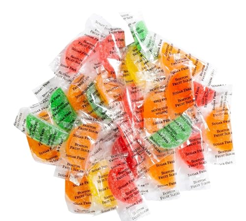 Jelly Fruit Slices sin azúcar bolsa 2 lbs miniatura 3