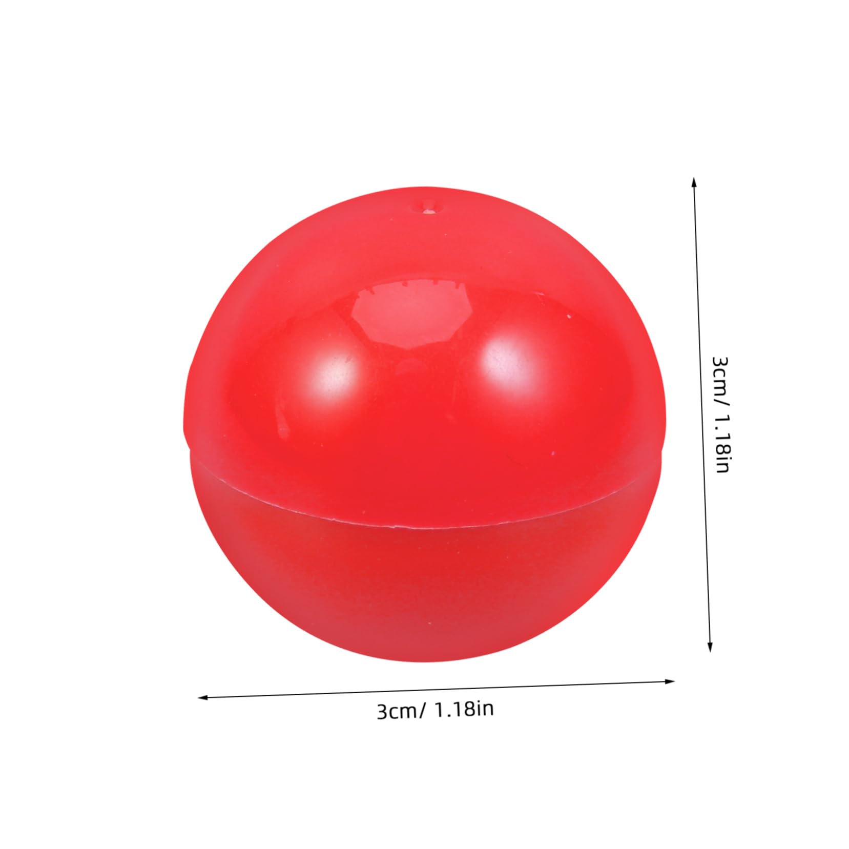 GAROZATION 50pcs Openable Raffle Balls Seamless Game Balls for Art Entertainment Draw and Party Activities