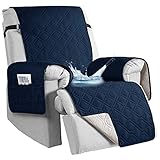 Protection de fauteuil 100 % étanche : la housse de fauteuil de relaxation est fabriquée en tissu de haute qualité soumis à un traitement imperméable, 5 couches de microfibre de haute qualité, rembourrage 100 % fibre de polyester, belle texture matelassée, étanche à la poussière et antistatique, pour que votre coussin de chaise dure plus longtemps. Cette fonction étanche est un excellent moyen de protéger votre canapé des boissons, des déversements, etc. Parfait pour les maisons avec enfants et animaux domestiques.