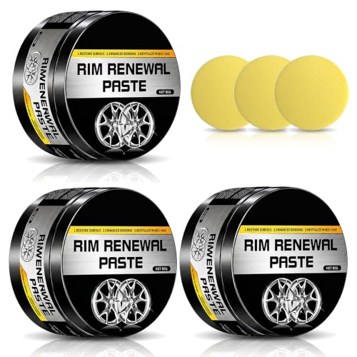 Image of All-in-One Wheel Care & Restoration Paste with Sponge (3)