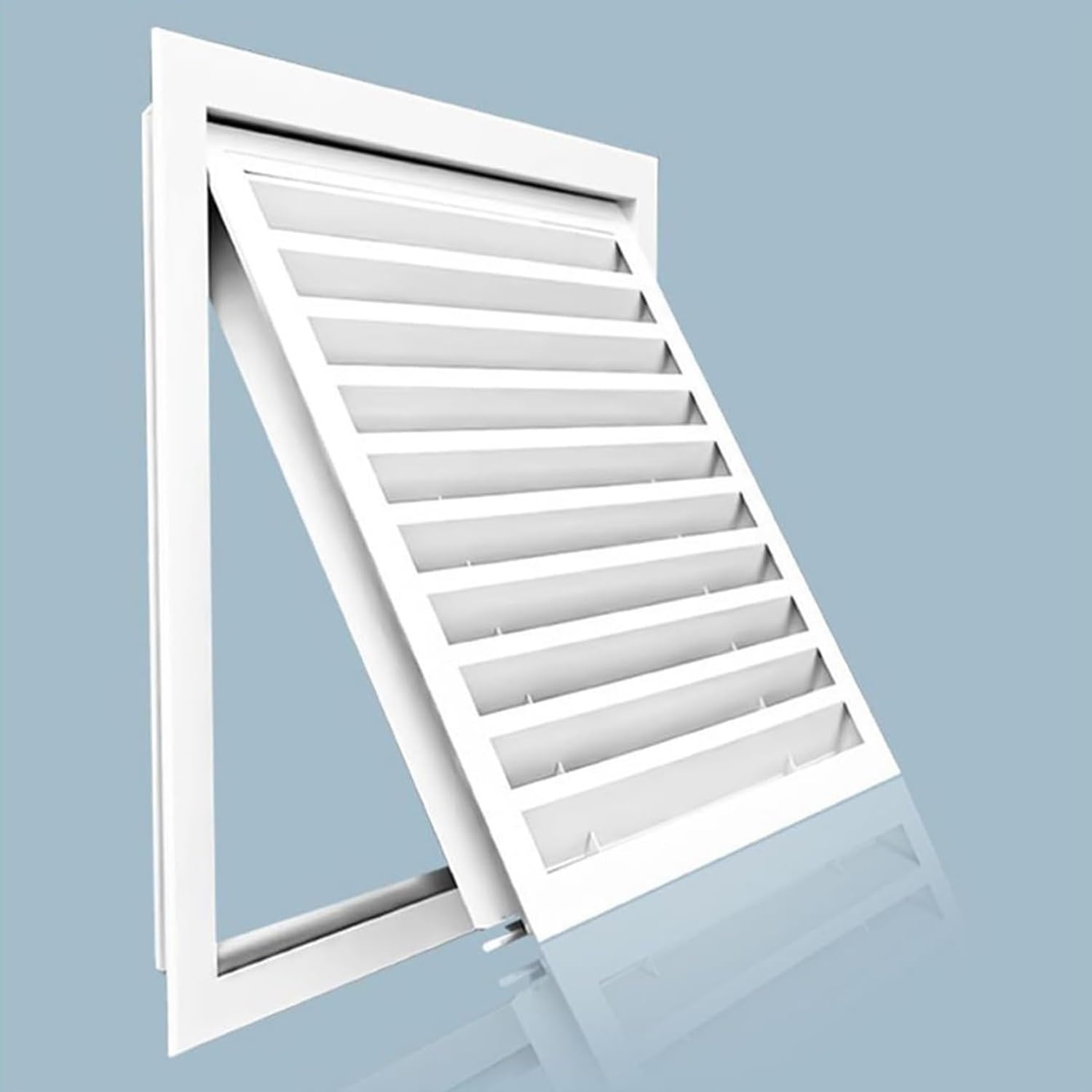 Esta Rejilla Lineal de Aluminio para la Salida de Aire de Retorno (23,62 x 7,87 Pulgadas) con Filtro de Malla extraíble es Ideal para Sistemas de Pared y Techo, y Ofrece una solución eficien