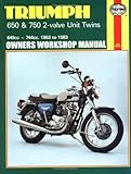 triumph 750 tiger 1981  Triumph 650 and 750 2 Valve Unit Twins Owner\'s Workshop Manual (Motorcycle Manuals) by Jeff Clew (1-Sep-1988) Paperback