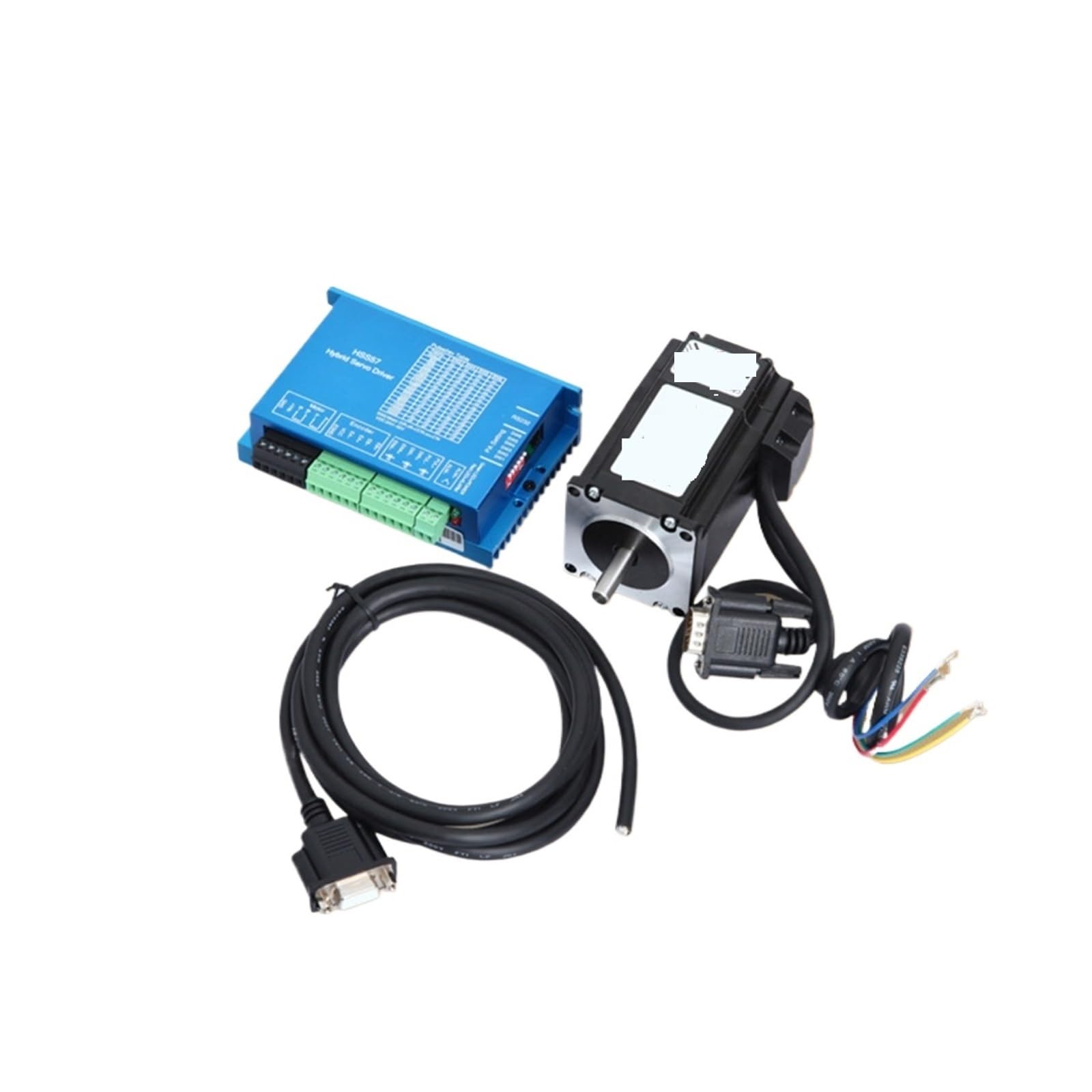 Control de motor, Motor paso a paso de bucle cerrado 57 con par de 2 Nm y kit de controlador, servo híbrido con codificador Control de alto par