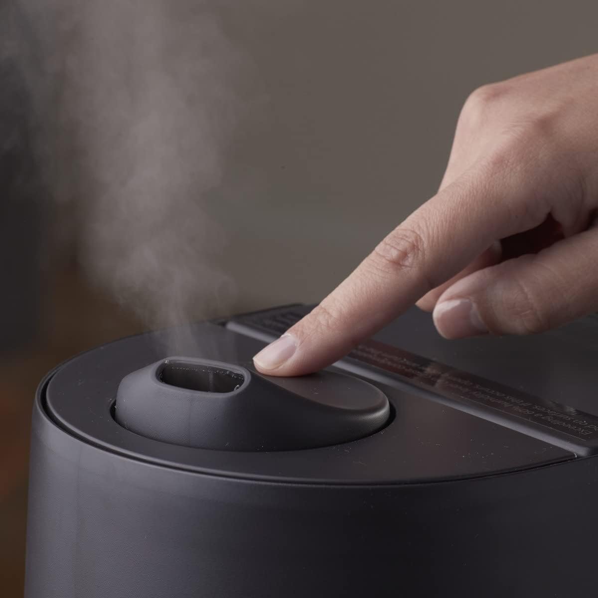 Top Fill Cool Mist Humidifier, Black