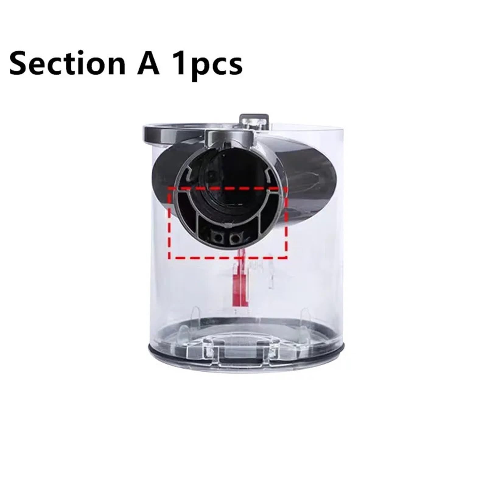 Contenitore For La Polvere, Compatibile Con Dyson, V6 DC58 DC61 DC59 DC62 SV03 SV07, Accessori For Aspirapolvere(Section A)