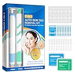 Kit de eliminación automática de etiquetas cutáneas 2 en 1, bolígrafo para marcas de piel cara y cuerpo, rápido y eficaz