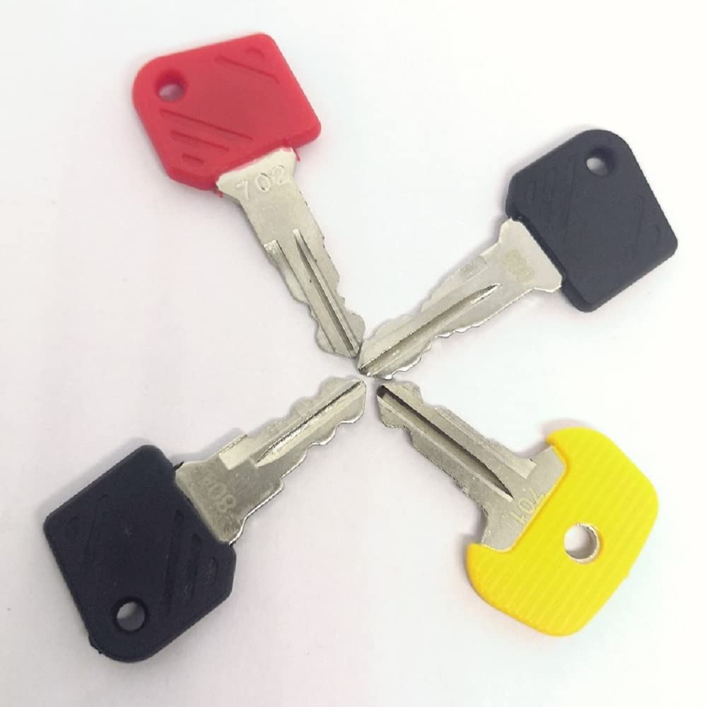 5 Chiavi Accensione Universali Per Carrello Elevatore Linde - Modello 801 - JK801
