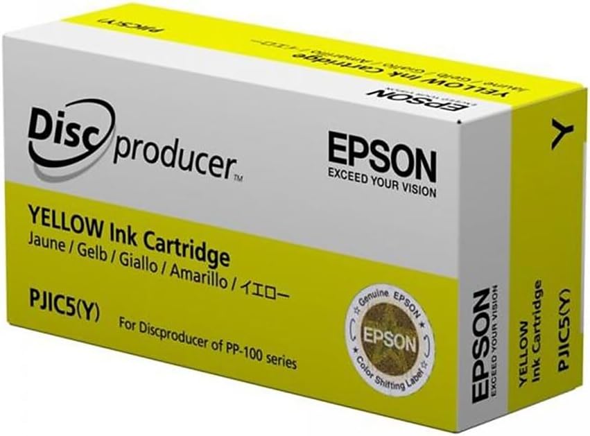 Epson Yellow Ink Cartridge for the PP-100 DiscProducer Burner & Inkjet Printer