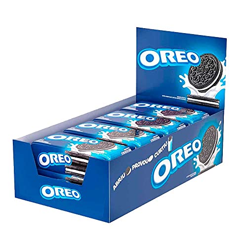Oreo Biscoito Recheado Original Display Com 8 Unidades De 36G