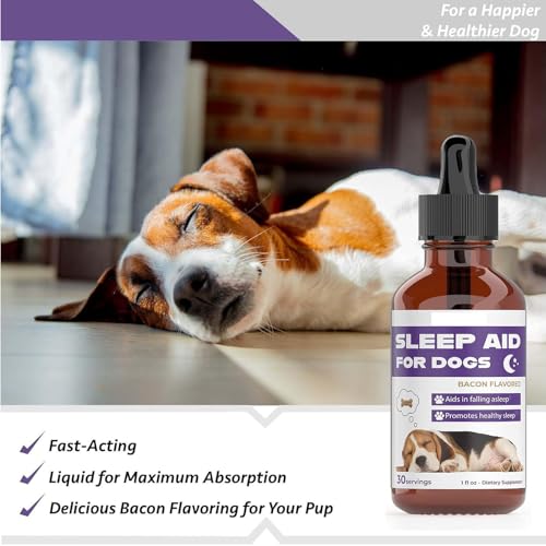 Beruhigungstropfen Für Hunde,Beruhigungstropfen Für Welpen Bei Stress | Natürliche Einschlafhilfe Für Hunde Bei Stress, Trennung, Training & Reisen