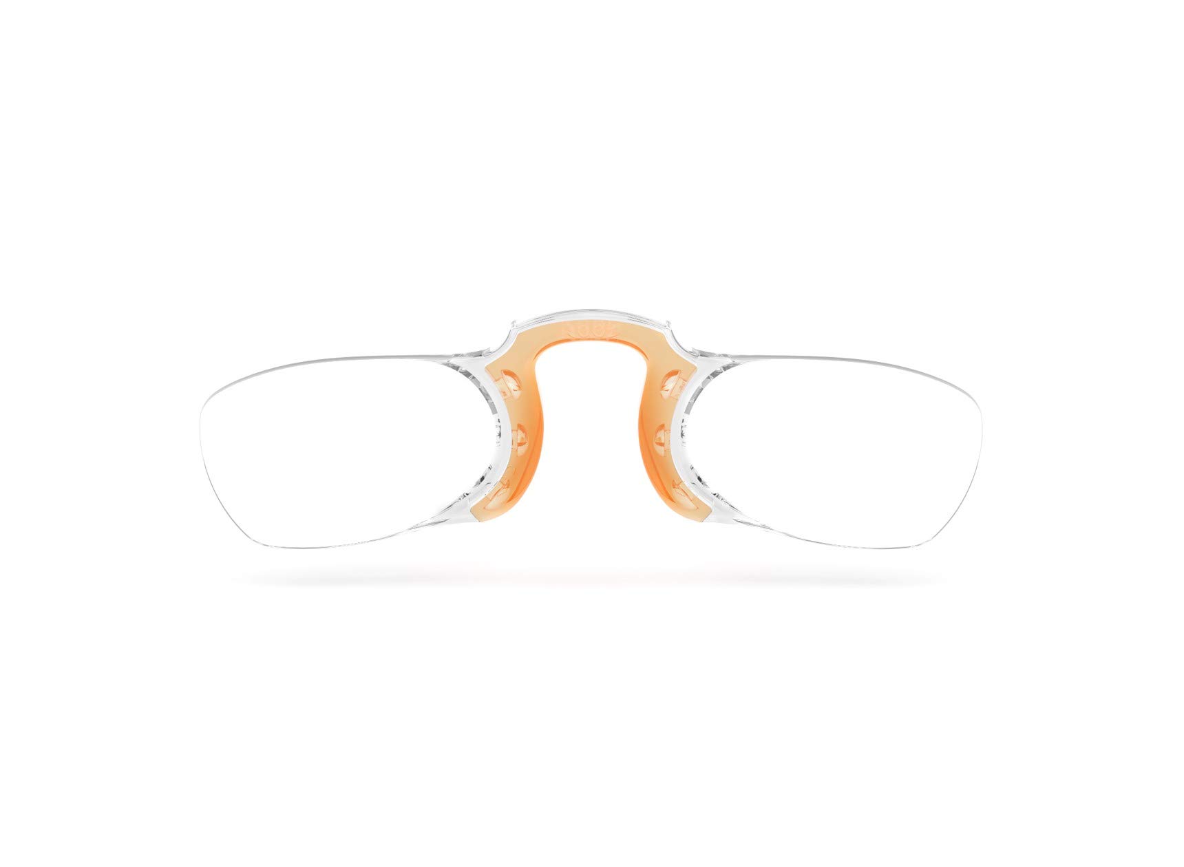 NOOZ Armless Reading Glasses for Women & Men Ultra-Lightweight 6g - Presbyopia Readers with Keychain Case - Rectangular product thumbnail 4