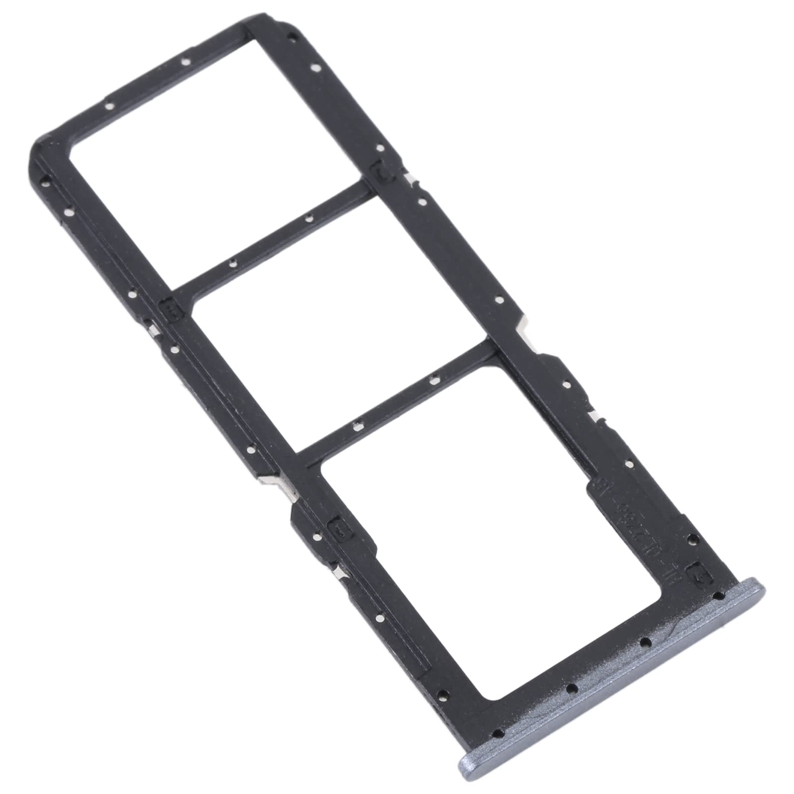 Vassoio Alloggiamento SIM E MicroSD Per OPPO A73 4G/F17/A93 4G/A73 5G - Nero - Foto 12