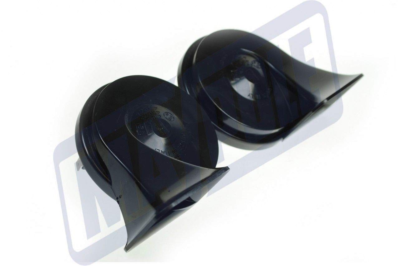 12V TWIN UNIVERSAL 2 TONE LO & HI WIND TONE HORNS CAR BOAT BIKE MP895 MAYPOLE