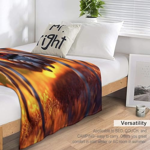Plaid couverture chaude confortable en flannel molleton motif araignée - 7