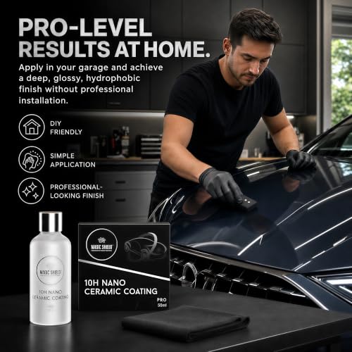 Revestimiento cerámico 10H Magic Shield con autocuración para dos coches 3