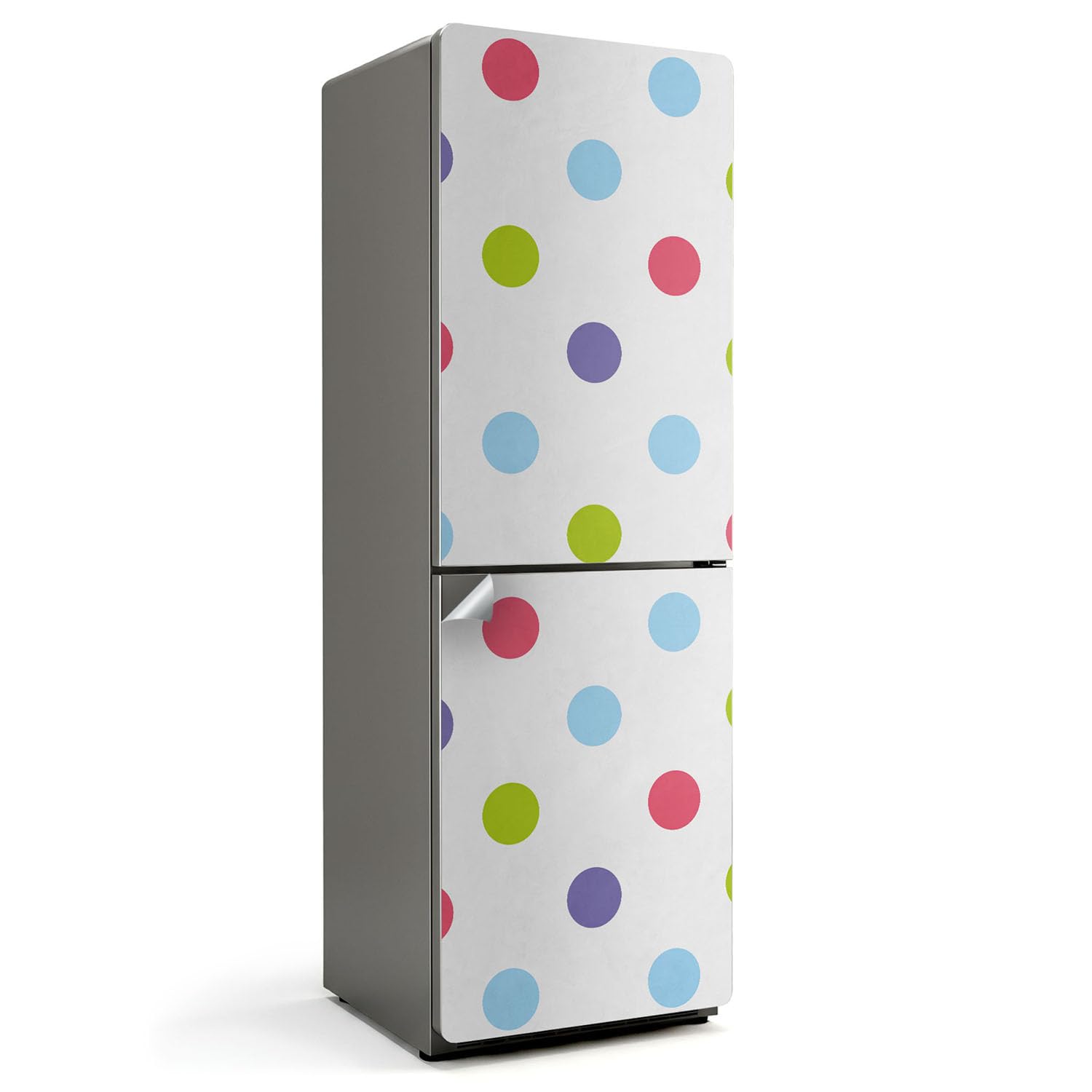 Sticker frigo anti-rayure solution masquage défauts 60x180cm