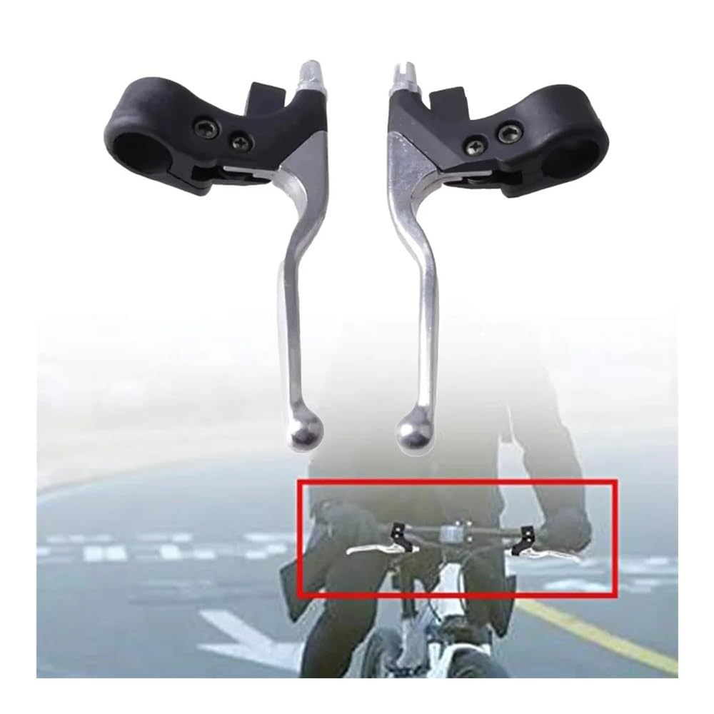 Kupplungshebel Motorrad Für 22 mm 7/8 Zoll 1 Paar ATV-Bremshebel Bremszubehör Motorrad Aluminiumlegierung Kunststoff Kupplungshandhebel