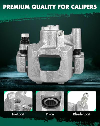 Image of SCITOO - Rear Right Disc Brake Caliper Assembly w /Bracket For Lexus,For Toyota Models - For Camry 2002-2006,For ES300 2002-2003,For ES330 2004-2006 19B2684