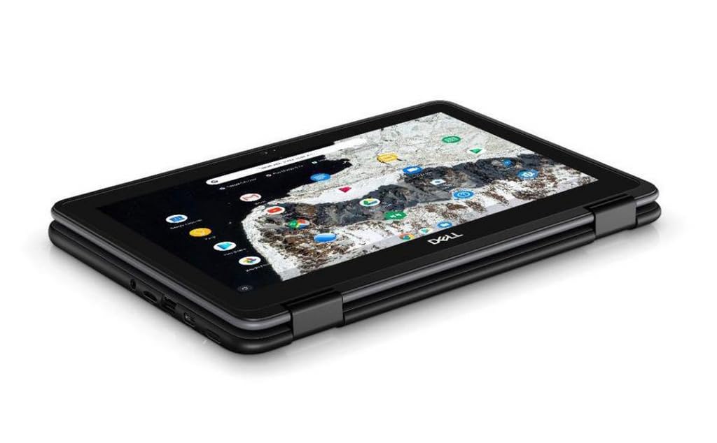 Dell Chromebook 11 3100 Computer portatile 2 in 1, notebook touchscreen da 11,6 pollici, Chrome OS (ricondizionato) (Pollici, 11.6, Nero, Grafica integrata, 32, GB, Chrome OS, GB, 4)