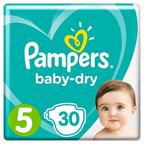 Pampers Baby-Dry diapers size 5 (11-16 kg), Economy pack, 1 pack (1 x 30 pieces)