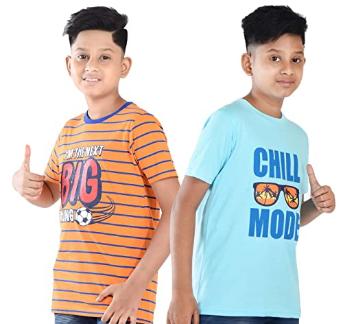 Image of Clothe Funn Boys T-Shirts Round Neck (Pack of 2)
