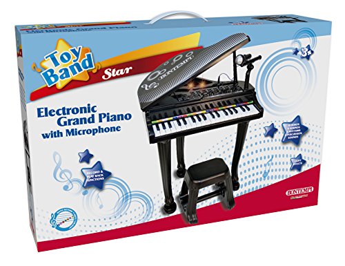 Grand Piano Bontempi 104000 : Piano à queue enfant noir