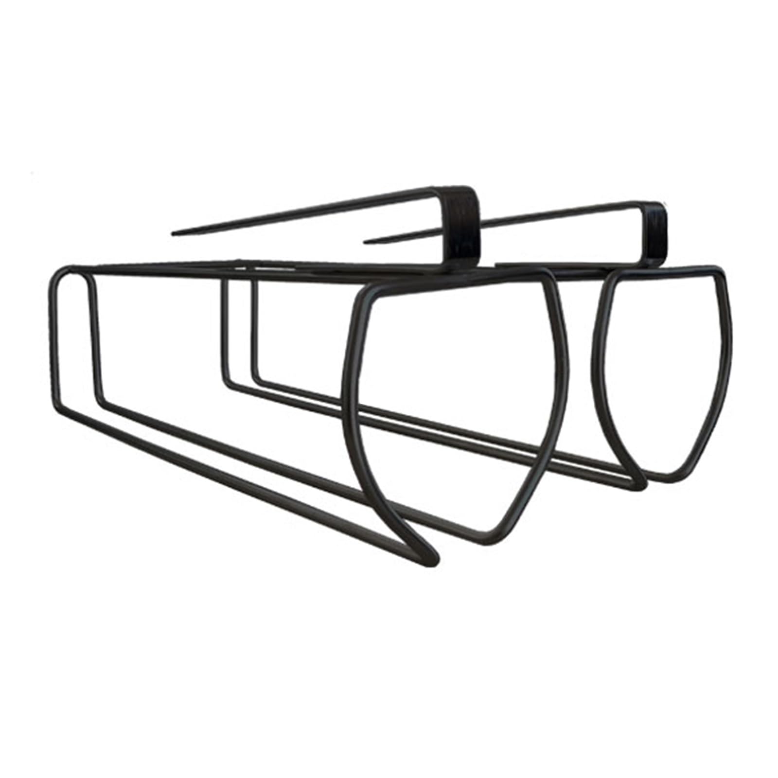 Soporte para Copas de Vino bajo Estante: no Requiere perforación. Soporte Resistente para Copas de Vino Tinto, champán y cócteles. Solución de Almacenamiento de Copas de