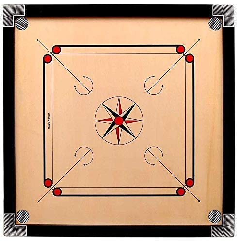 Kansal Carrom Board Round Pocket Carrom Board with Coins Striker Powder (26 Inch) (B08JG1DX7C) Amazon Price History, Amazon Price Tracker