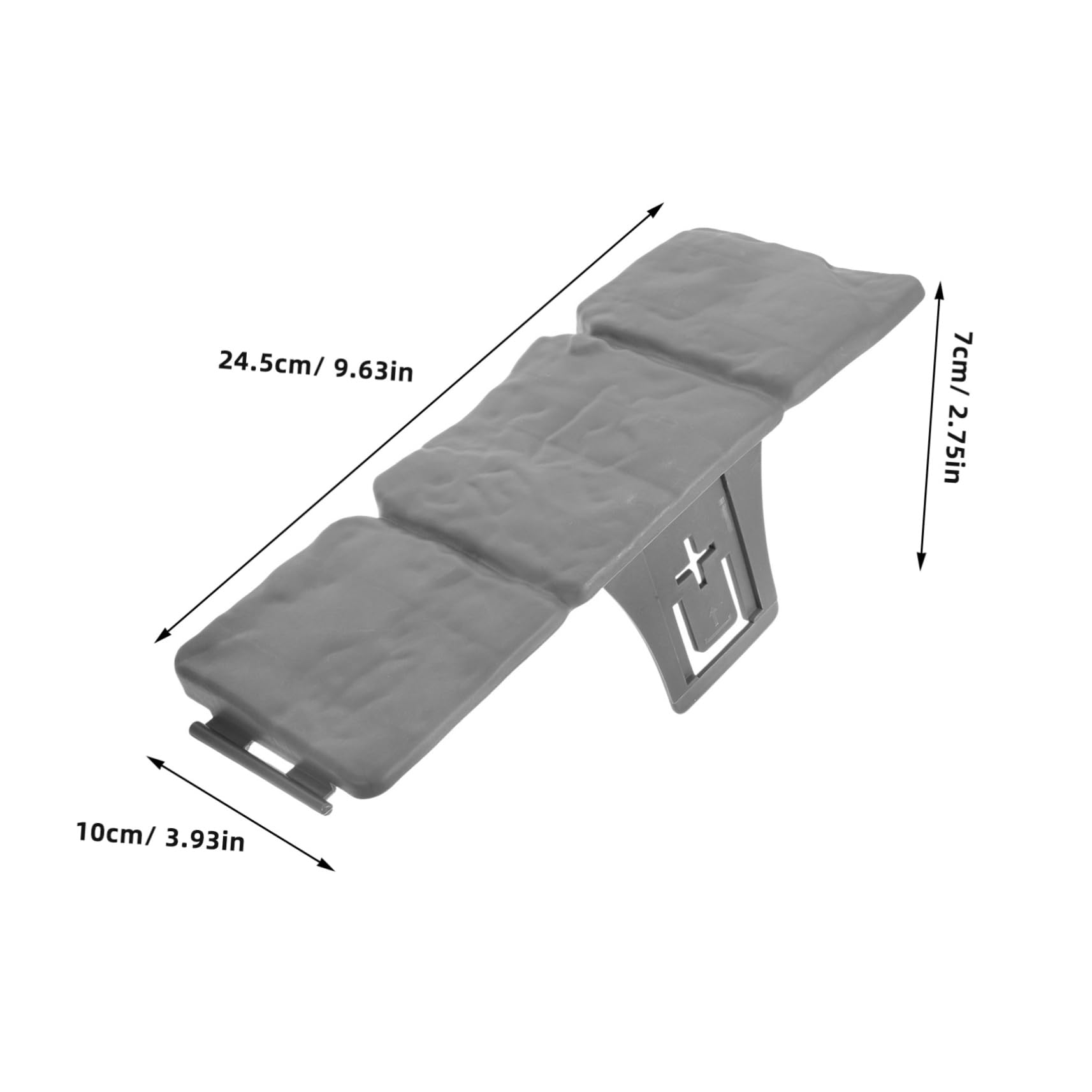 ibasenice 1 Set Garden Fence Border Flexible Landscape Edging for Flower Beds Design for Creative Shapes Durable Garden Fencing with Ground Stakes Adhesive Pads