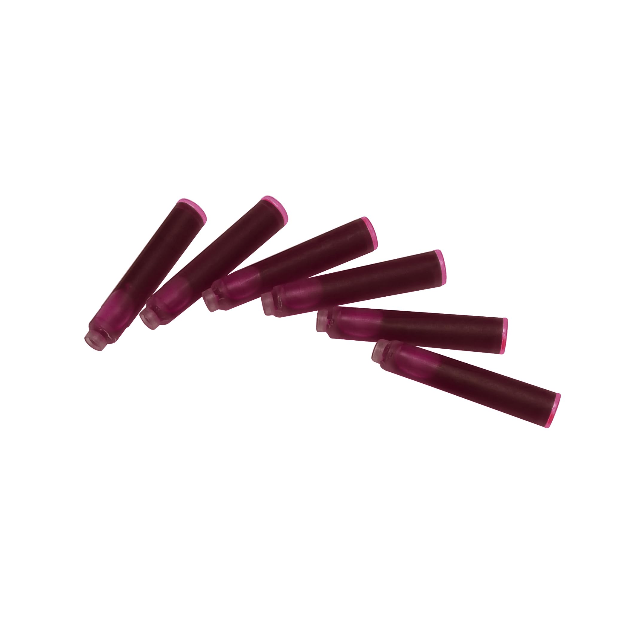 Monteverde - Cartucho de tinta para pluma (tamaño estándar, 6 unidades), color rosa