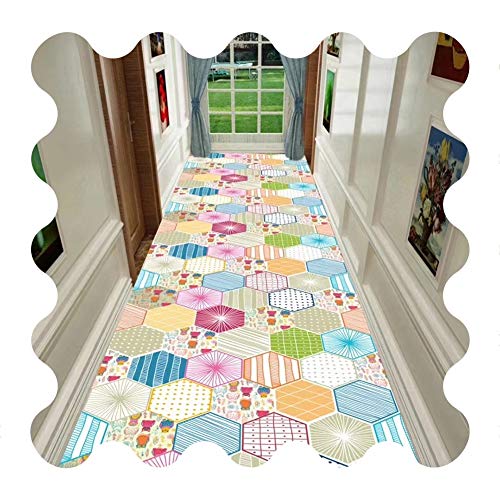 Alfombras de pasillo para entrada familiar exterior e interior ZRUYI de diseño 2