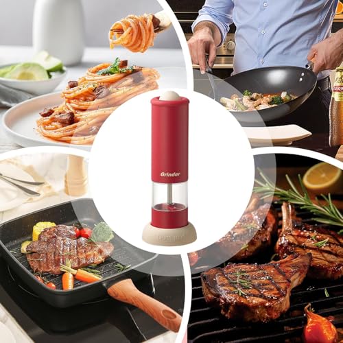 Moulin à poivre électrique rechargeable avec grossièreté réglable - 6