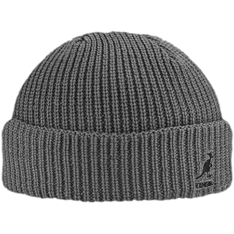 Kangol Cardinal 2-way Beanie - Grey/1SFM Grey, One Size Cover