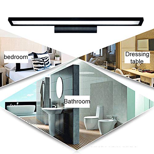 Luz frontal de espejo LED para evitar sombras al maquillarse en el baño 6
