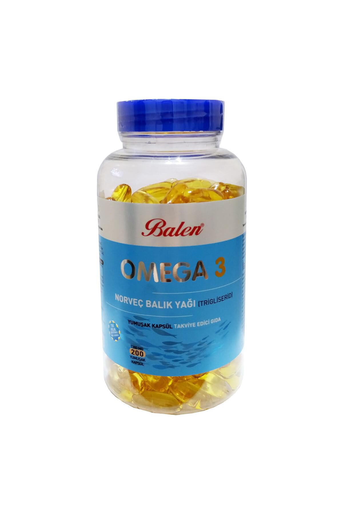 Omega 3 Norveç Balık Yağı Trigliserid 200 Kapsül