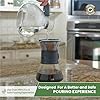 Borosilicate Glass Stove Top Whistling Tea Kettle - 12 Cup/48oz Capacity - BPA-Free - German Made Glass Kettle for Gas, Electric, and Glass Ranges #4