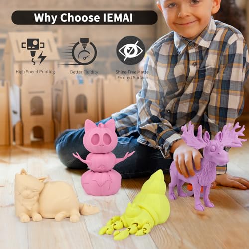 Filamento PLA Mate de Alta Velocidad para Impresoras 3D - 1,75 mm +/- 0,05 mm - 1 kg. ¡Ideal para Impresión 3D! - Fernando Cortés