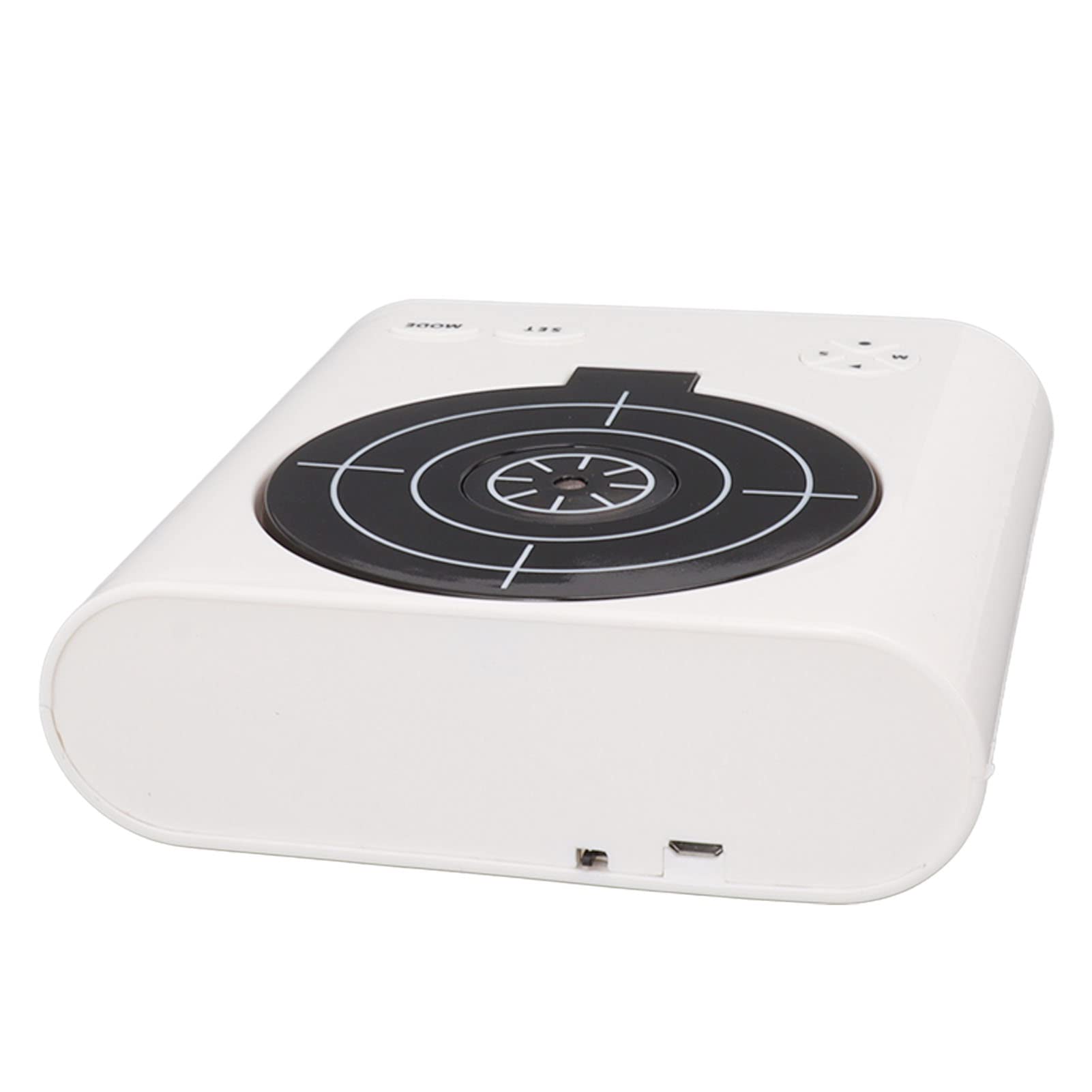 Eujgoov Shooting Target Digitaler Wecker, LED-Display, 2 Alarmmodi, Kreative Uhr für Schlafzimmer, Schwere Schläfer, Heimdekoration
