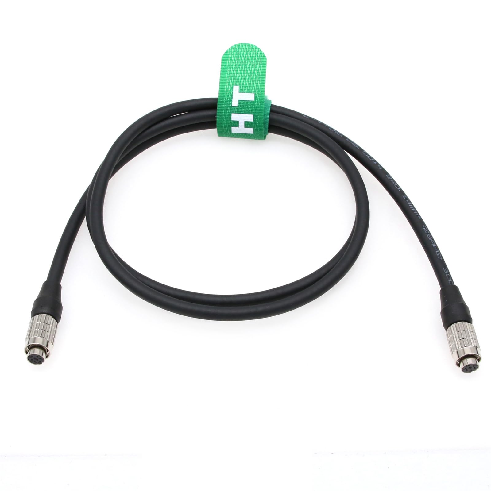 HangTon Kabel zasilający IO do obrazowania DAHENG, Allied Vision Guppy Mako CCD kamera przemysłowa, Hirose 8-pinowa żeńska do 8-pinowej żeńskiej 5 m