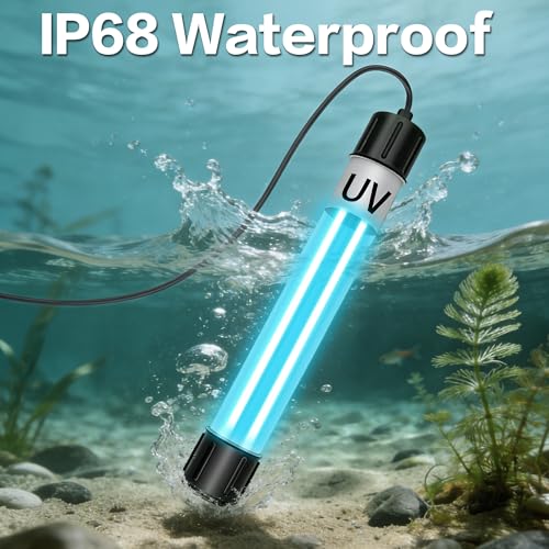 Powerful 18W Pond UV Light, Reaplacement UV Light for CT-2500 Pond miniatura 5