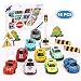 Kilpkonn Race Car Toys Set, 10 Die-Cast Metal Cars, 8 Road Sign, Mini Pull Back Toy Cars with Giftbox, Perfect Racing Car Party Favors Gift